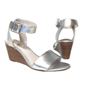 Louise Et Cie Punya Leather Wedge Sandals